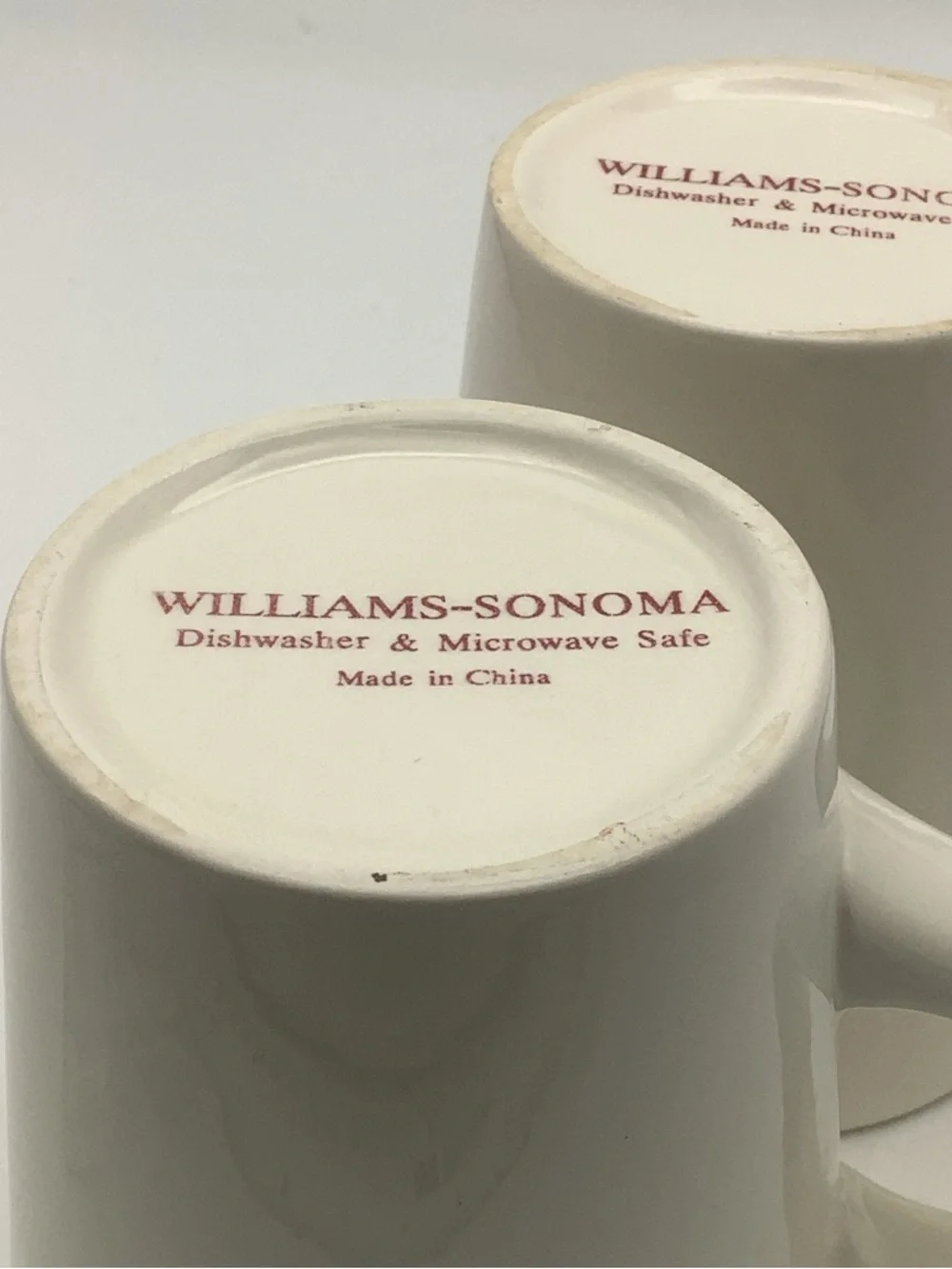 Williams Sonoma Holiday Hot Drinks Collection Mug Set